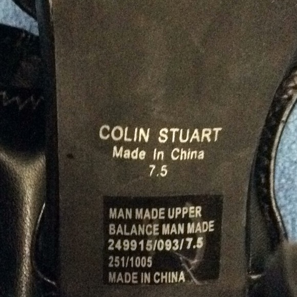 Black Colin Stuart Heels - Picture 4 of 4